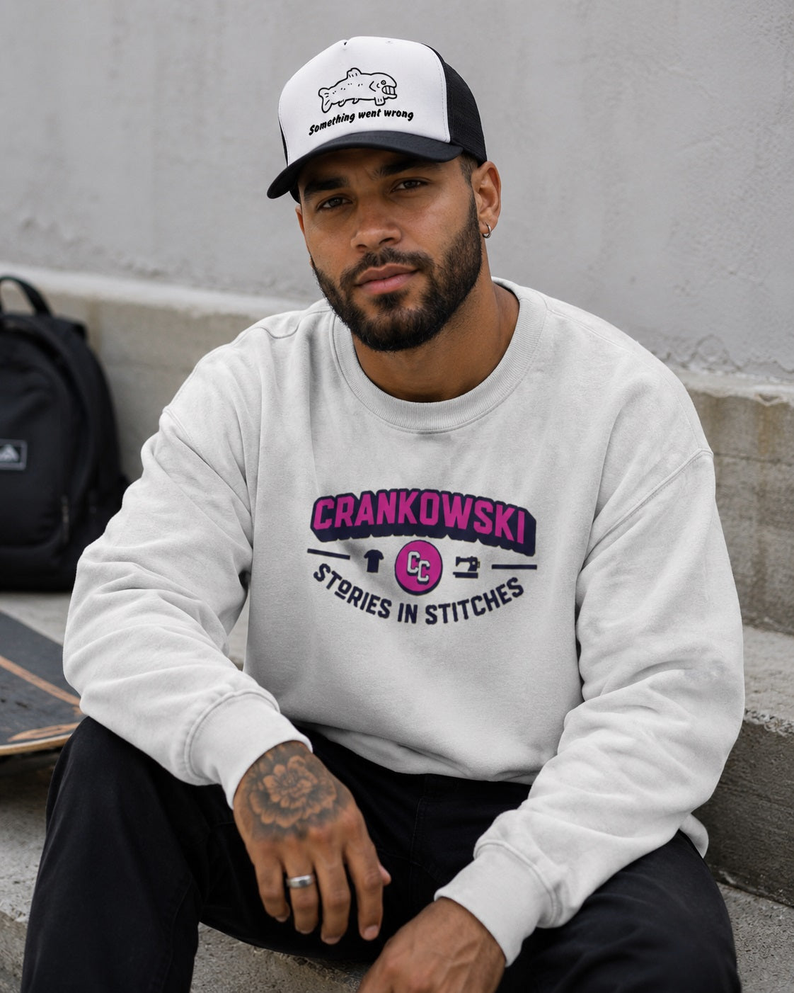 Crankowski Logo Sweater Heavy Blend Sweatshirt