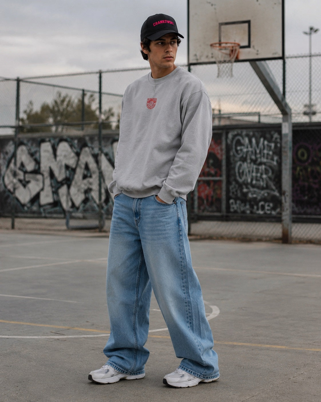 Crankowski Volleyball Club  - Heavy Blend Sweatshirt mit Stick