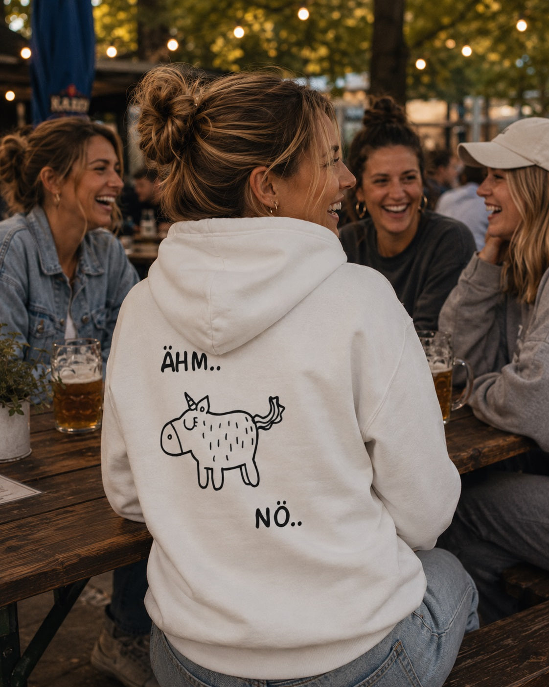 Einfach nö..  - Damen Hoodie