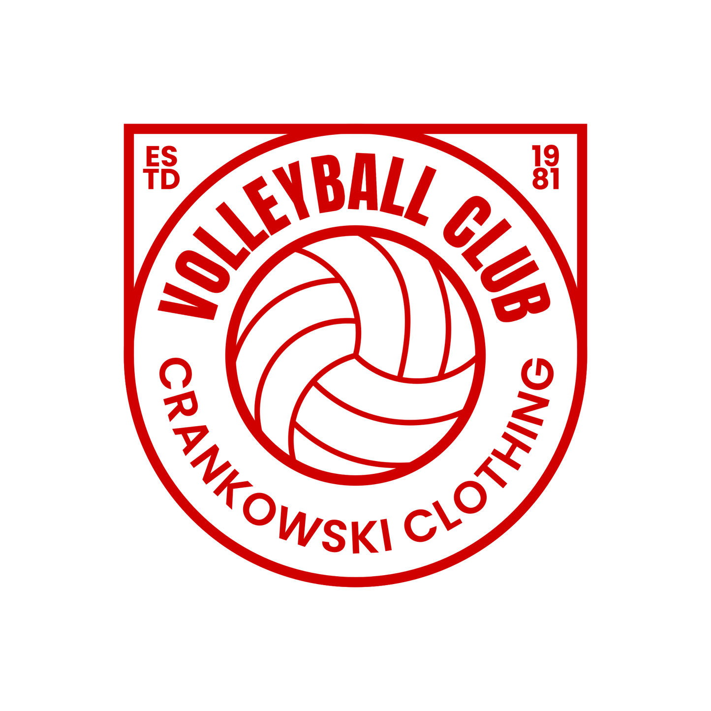 Crankowski Volleyball Club  - Heavy Blend Sweatshirt mit Stick